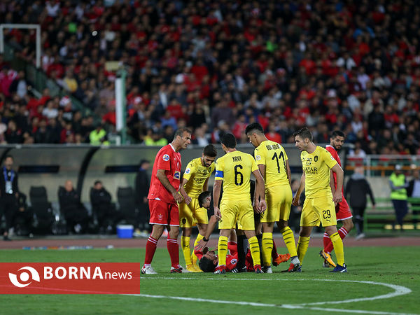 دیدار تیم های فوتبال پرسپولیس - السد