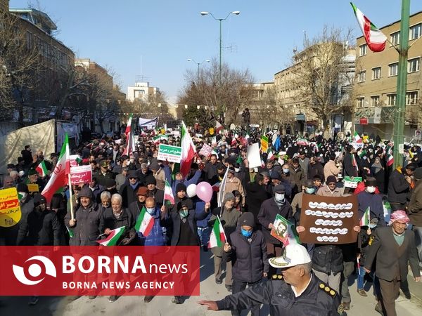 راهپیمایی ۲۲بهمن _ همدان