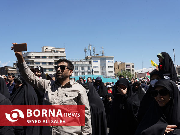 راهپیمایی روز جهانی قدس در تهران