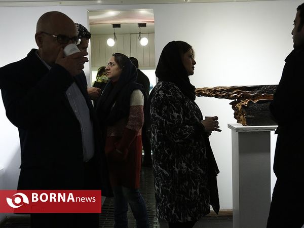 افتتاح نمایشگاه «اندر میانم پیچ پیچ»