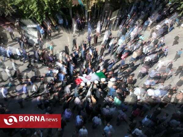 تشییع پیکر جعفر کاشانی پیشکسوت فوتبال