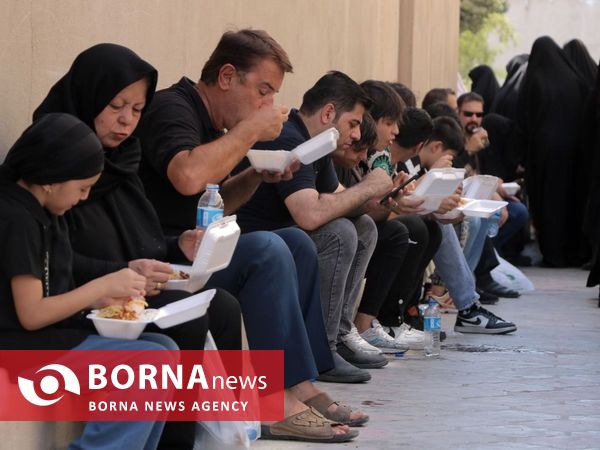 مراسم جاماندگان اربعین حسینی در شهرستان ری
