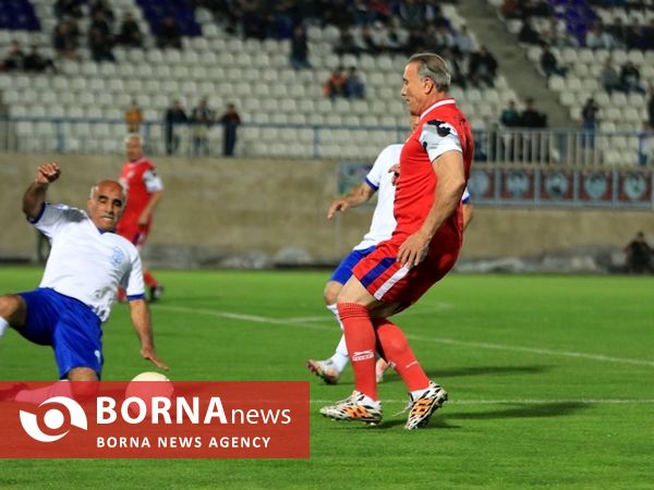 در حاشیه دیدار دوستانه پیشکسوتان تیم ملی _ پیشکسوتان ملوان