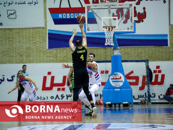 دیدار تیم های بسکتبال نبوغ - کاله