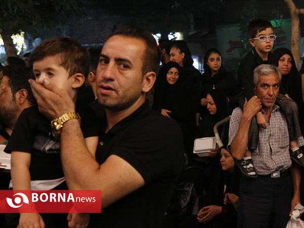 مشعل‌گردانی اعراب مقیم شهر‌ری
