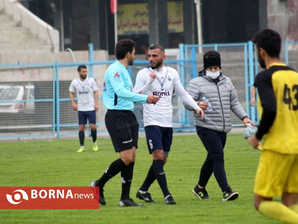 دیدار تیم های فوتبال ملوان بندرانزلی _نود ارومیه