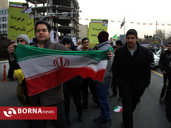 راهپیمایی روز 22 بهمن در تهران-3