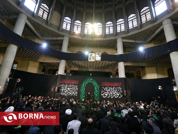 دسته عزای شهادت حضرت علی(ع) در شهر مشهد