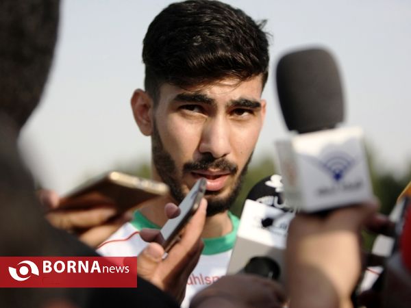 تمرینات تیم ملی فوتبال امید ایران