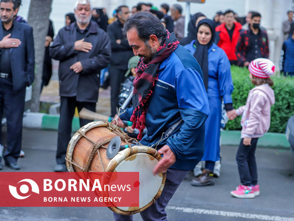  تجمع بزرگ مردم اراک