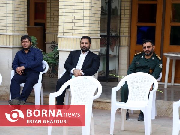 عطرافشانی یادمان شهدای گمنام ساری در هفته پارالمپیک