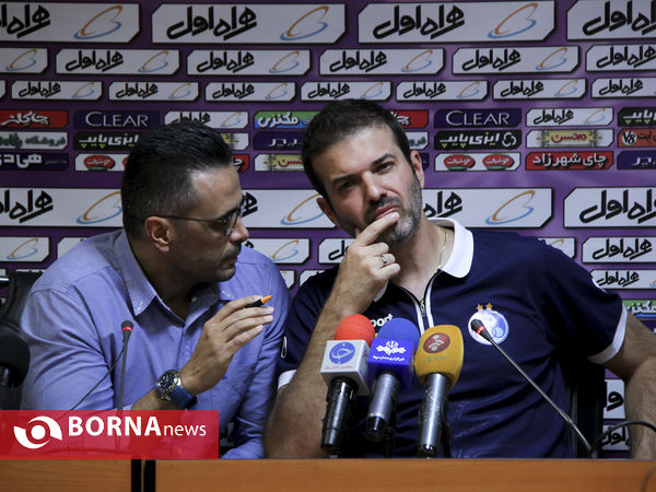 نشست خبری پیش از دربی مربیان استقلال -پرسپولیس