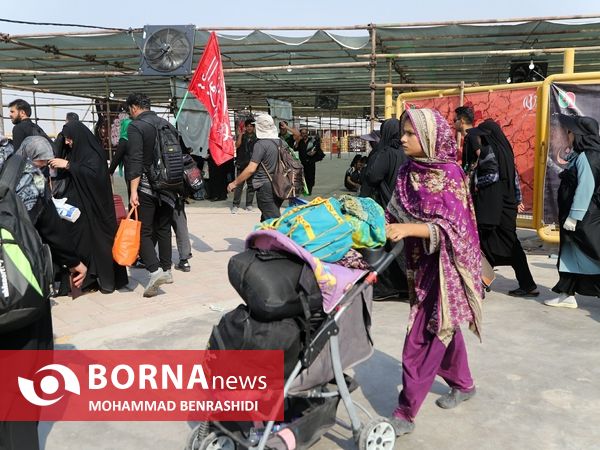 دلدادگان حسینی مرز شلمچه