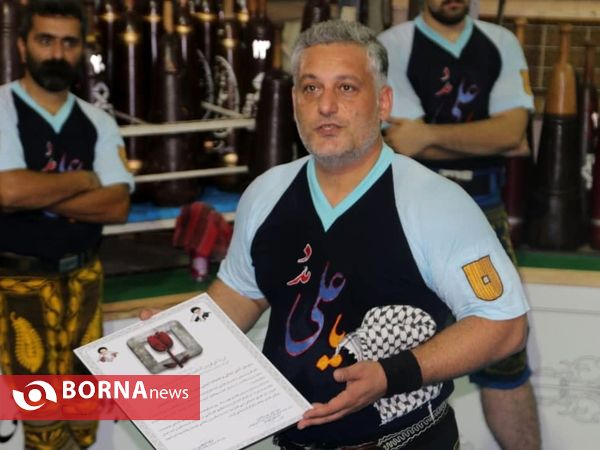 تجلیل از آتش نشانان لاهیجان در  روز خانه علی ابن ابیطالب