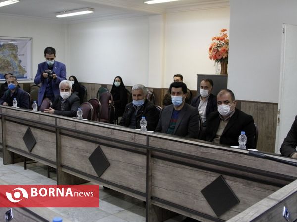 آئین تکریم ، معارفه بخشدار رودبنه _ لاهیجان