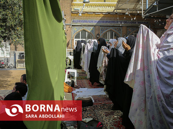 نماز عید سعید فطر - مسجد فخرالدوله دروازه شمیران
