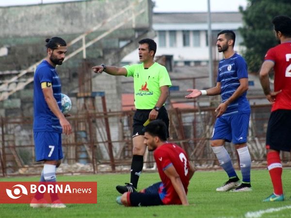 دیدار تیم های فوتبال شهرداری آستارا _ گل ریحان البرز