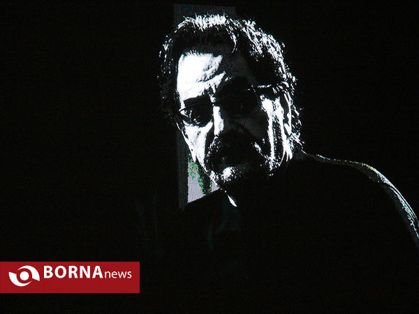 عکس شهرام ناظری در کنگره مشاهیر کُرد