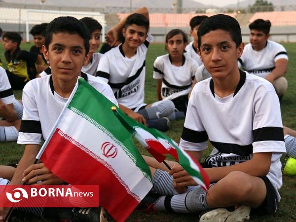 مراسم اختتامیه مدارس فوتبال کرمانشاه