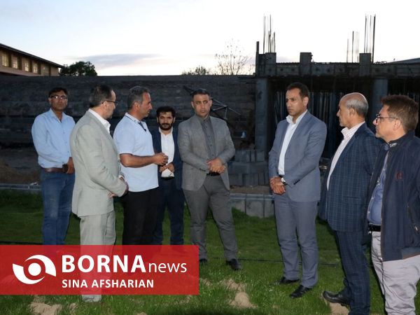 بازدید مدیرعامل شرکت توسعه و نگهداری اماکن ورزشی از ورزشگاه‌های استان آذربایجان‌غربی