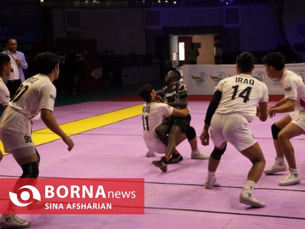 روز نخست مسابقات کبدی قهرمانی جوانان جهان