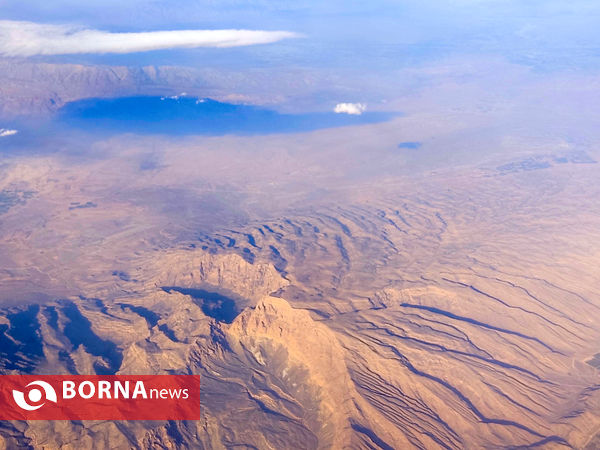 از کیش تا تهران بر فراز ابرها