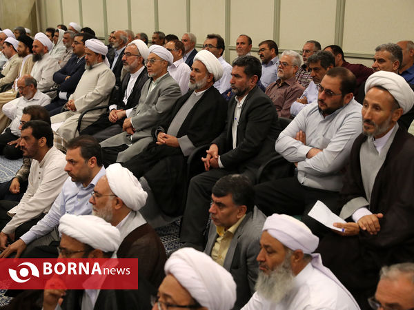 دیدار مسئولان، کارگزاران و دست‌اندرکاران حج با رهبر انقلاب