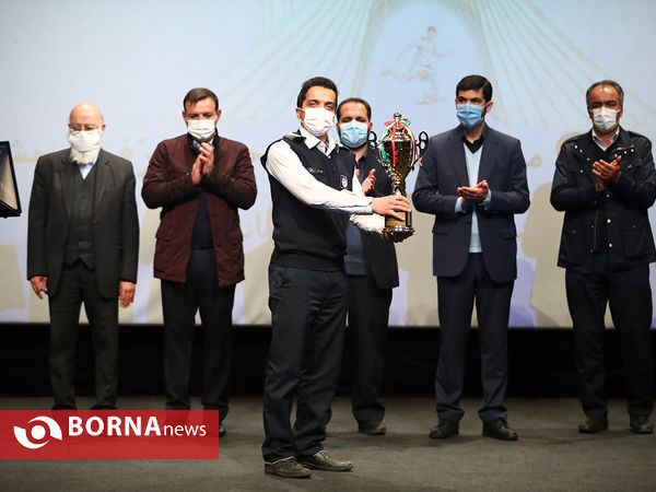 اختتامیه ششمین دوره مسابقات فوتبال حرف و مشاغل