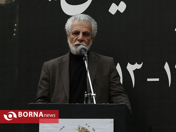 تشییع پیکر مرحوم جمشید مشایخی