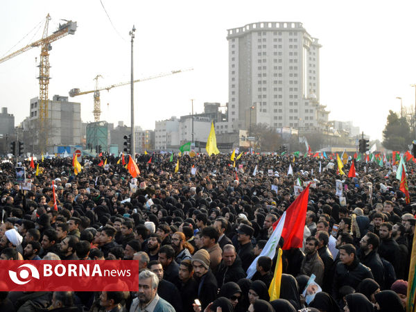 وداع تاریخی مشهدی ها با سردار صلح و امنیت