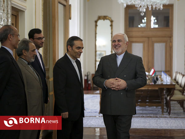 دیدار وزیر خارجه عمان با محمدجواد ظریف