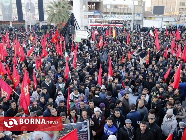 تشییع پیکر سردار شهید حاج قاسم سلیمانی در کرمان