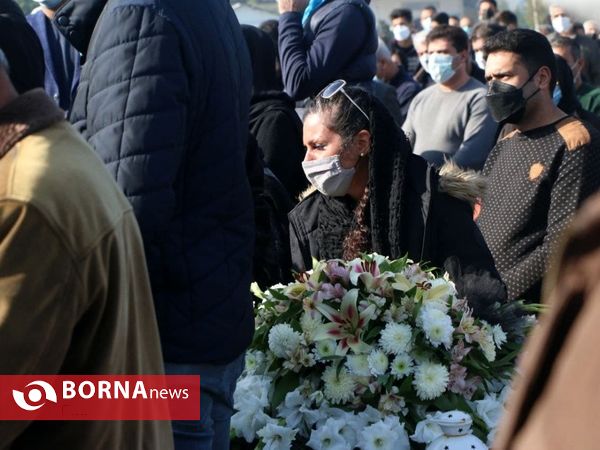 مراسم تشییع پیکر، علیرضا حسنی مقدم، مربی تیم نونهالان ملوان بندرانزلی