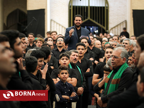 مراسم سوم امام حسین ( علیه السلام ) در مسجد ملااسماعیل -یزد