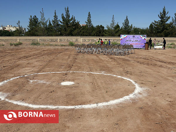 آیین کلنگ‌زنی خانه هاکی در کرمان