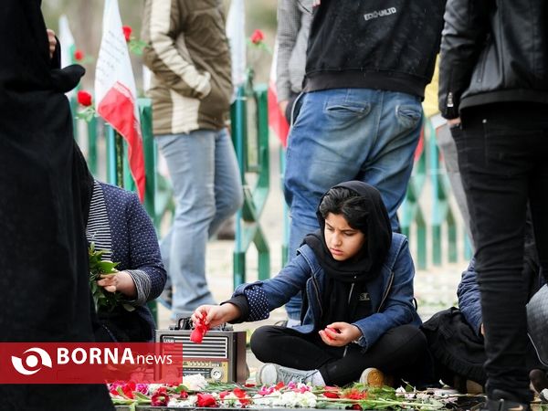 مراسم چهلمین روز درگذشت شهدای آتش نشان