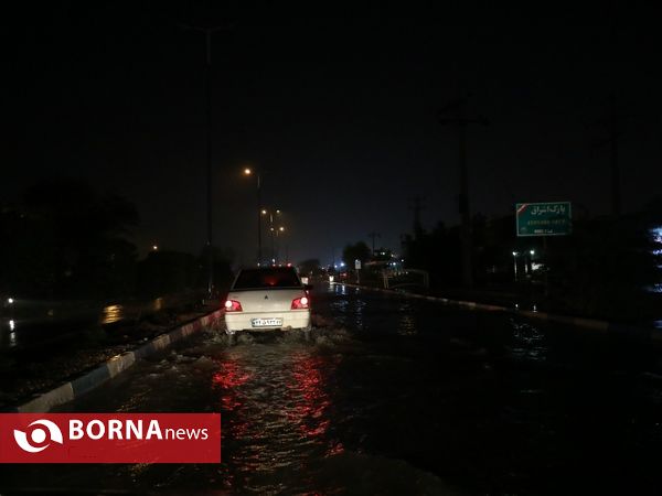 آبادان سه روز بعد از بارندگی