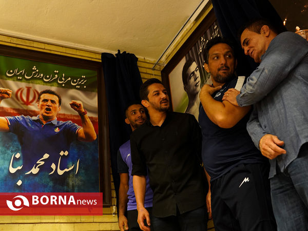 رونمایی از تصاویر برترین‌های ۱۰۰ سال کشتی ایران