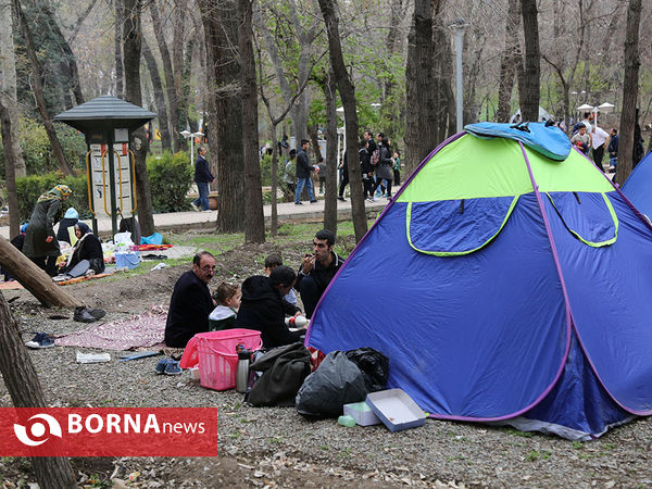 13 فروردین روز طبیعت- بوستان قیطریه