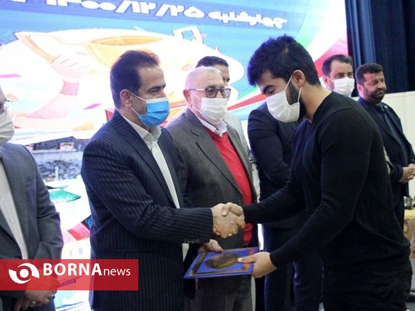 آیین تجلیل از قهرمانان ورزشی سال ۱۴۰۰ بندرانزلی