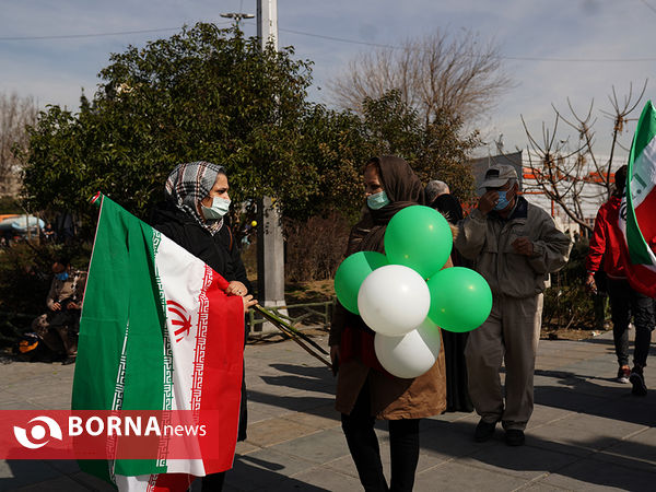 راهپیمایی روز ۲۲ بهمن - تهران ( ۴ )