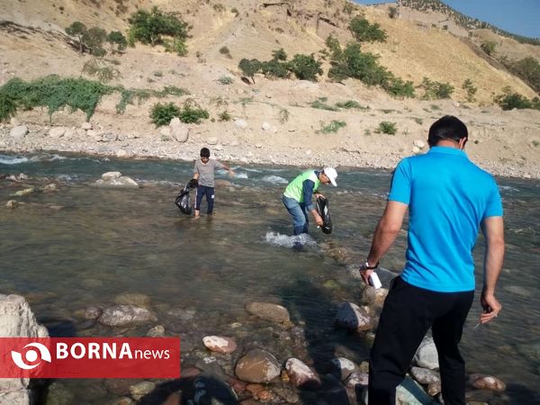 پاکداشت طبیعت حاشیه رودخانه جاجرود