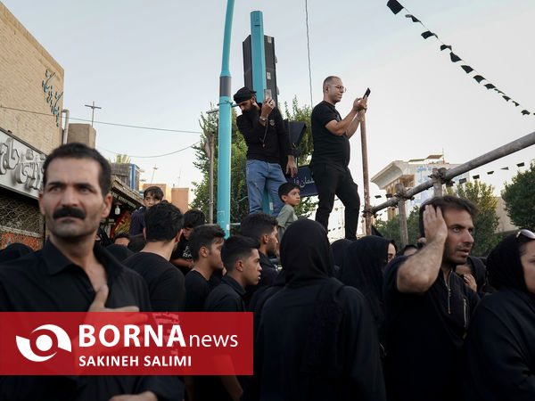 اجتماع دسته های عزاداری در امیر چقماق یزد