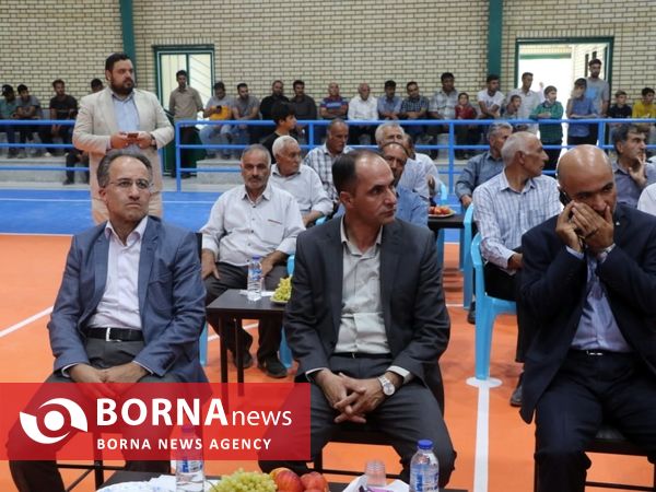 افتتاح سالن ورزشی روستای الیاس آباد ارومیه با حضور مسئولان شهری و استانی