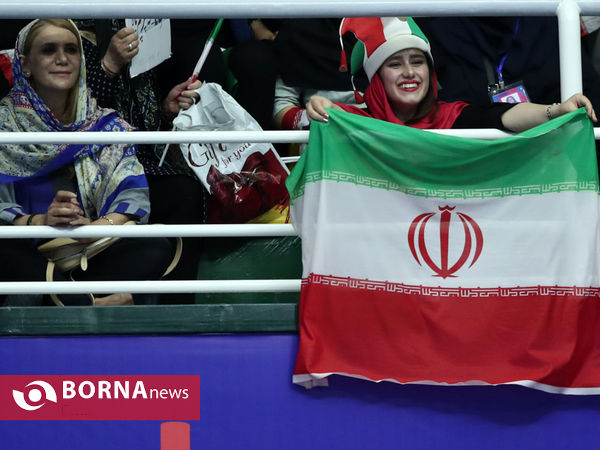 دیدار تیم های والیبال ایران - روسیه