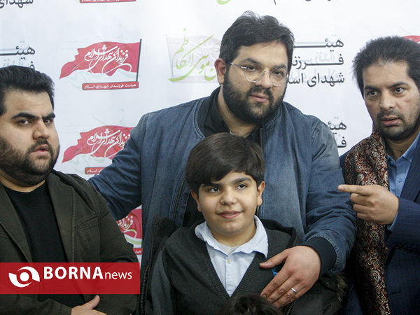 مراسم یادبود شهدا در امامزاده صالح