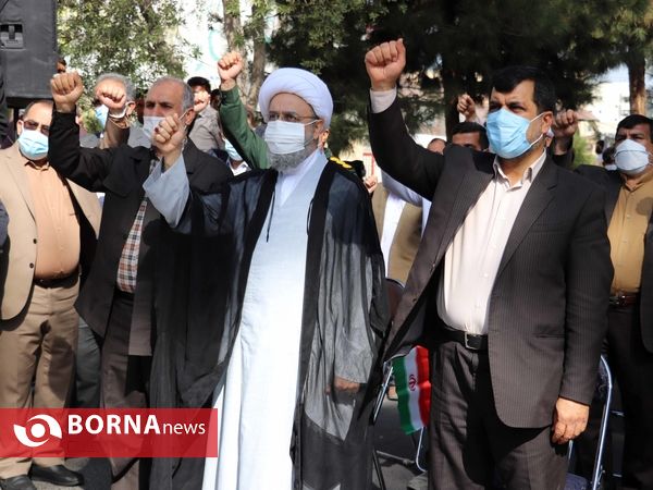 مراسم یوم الله 13 آبان در زاهدان