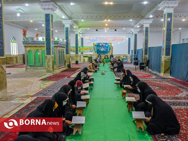 مراسم جمع خوانی قرآن کریم - امامزادگان هفتاد و دو تن ساروق