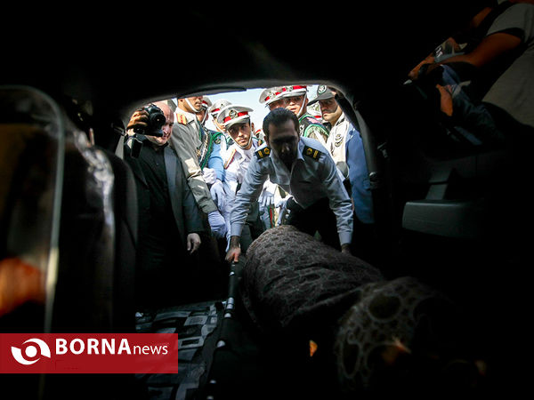 مراسم تشییع پیکر برادر سخنگوی دولت