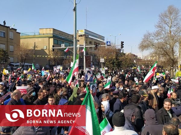 راهپیمایی ۲۲بهمن _ همدان